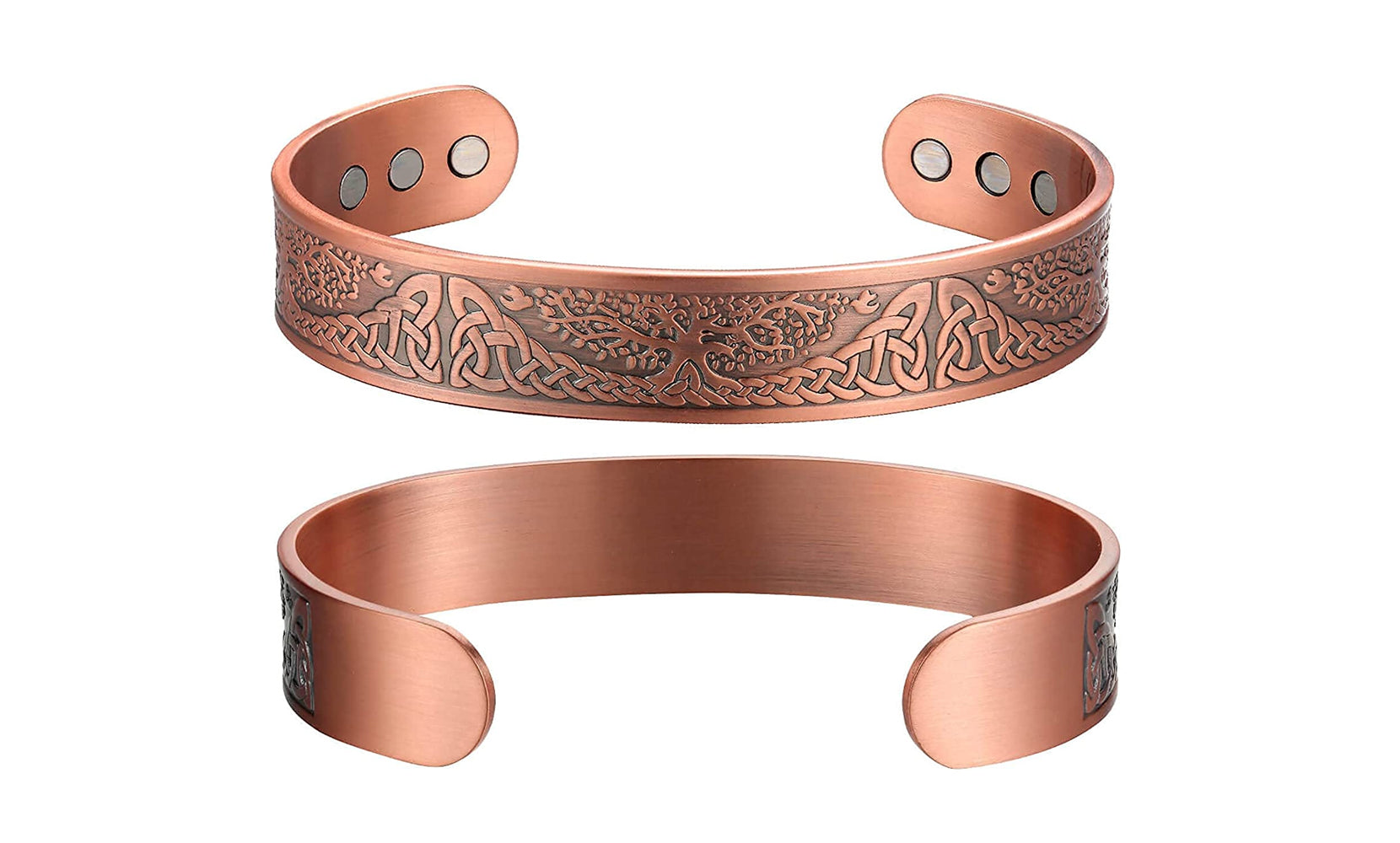 Adjustable Tree of Life Magnetic Therapy Copper Bracelet For Men and Women
