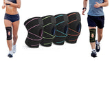 Copper-Infused Knee Compression Sleeve with Adjustable Straps