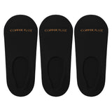 Copper Infused No Show Socks – Soft Everyday Comfort For All-Day Wear (3-Pairs)