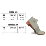 Copper-Infused Low Cut Ankle Length Compression Socks (3-Pairs)