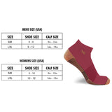 Copper-Infused Low Cut Ankle Length Compression Socks (3-Pairs)