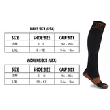 Everyday Wear Copper Infused Knee High Compression Socks (6-Pairs)