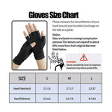 Copper Infused Therapeutic Compression Gloves (1-Pair)