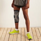 Copper Breathable Recovery Knee Support Brace Sleeve