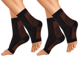 Copper-Infused Plantar Fasciitis Compression Foot Sleeves (2-Pairs)