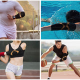 Copper Compression Support And Recovery Elbow Sleeve (2-Pairs)