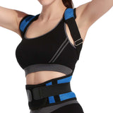 Adjustable Posture-Support Brace and Double-Compression Belt