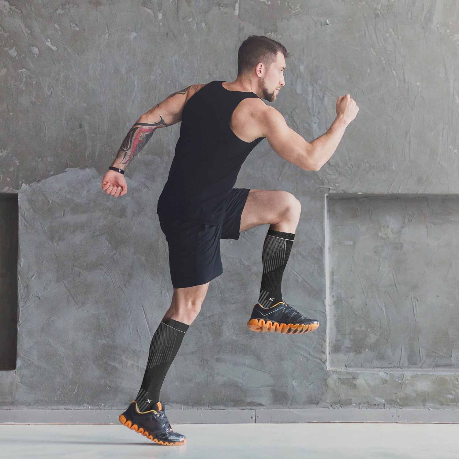 COPPER-INFUSED KNEE-HIGH COMPRESSION SOCKS (3-PAIRS)