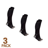 COPPER-INFUSED KNEE-HIGH COMPRESSION SOCKS (3-PAIRS)